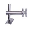 glass-mounted handrail support or balustrade connector