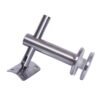 glass-mounted handrail support or balustrade connector