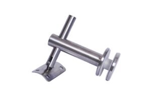 glass-mounted handrail support or balustrade connector