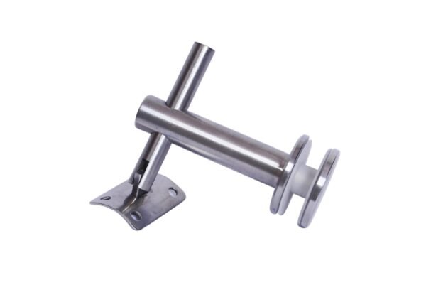 glass-mounted handrail support or balustrade connector